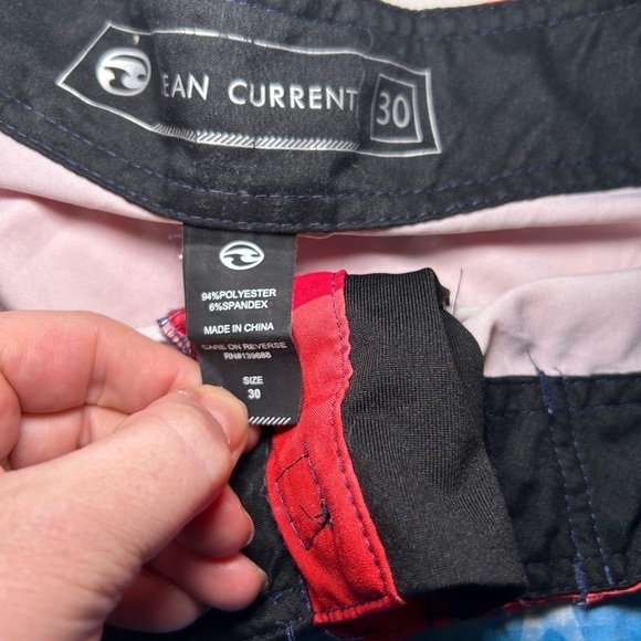 Ocean Current Men’s American Swim Trunks - Picture 2 of 5